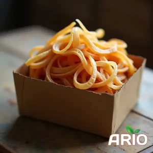 Dried sliced ​​onions