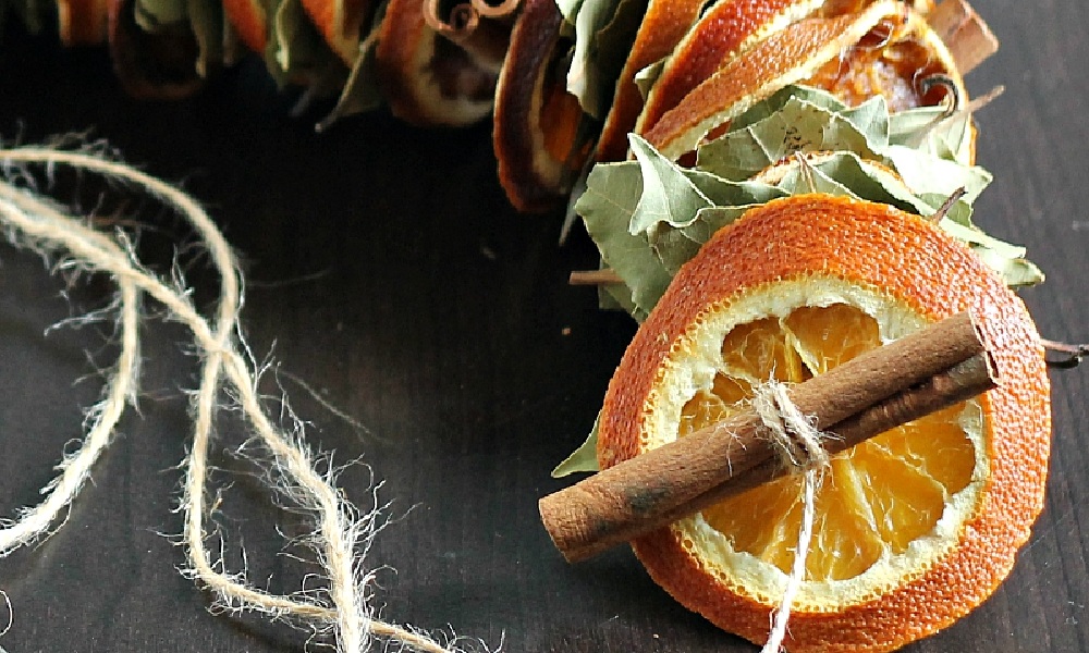 Dried Orange Decoration Ideas