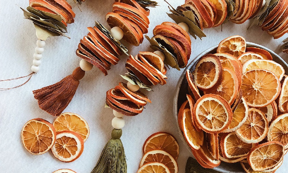 Orange Garland & Decoration 