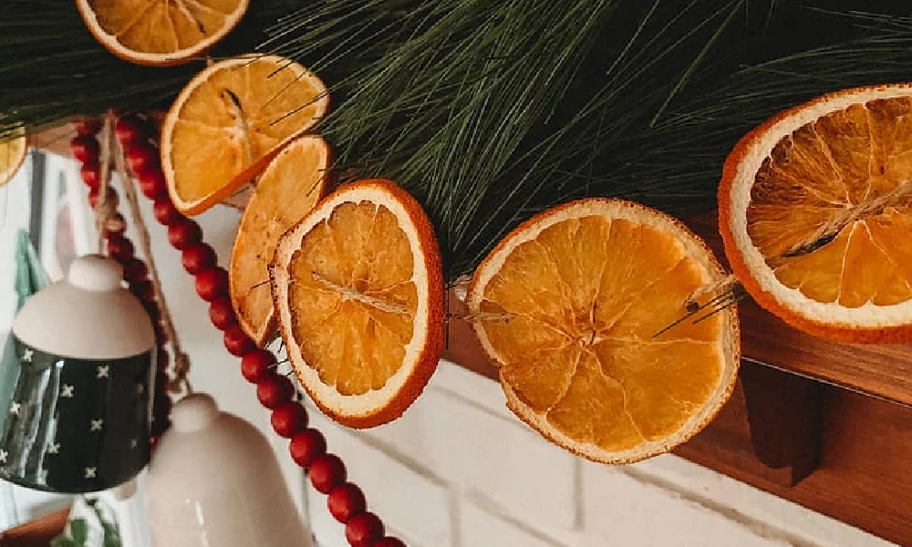Dried Orange Garland & Decoration Ideas for Events and Hospitality