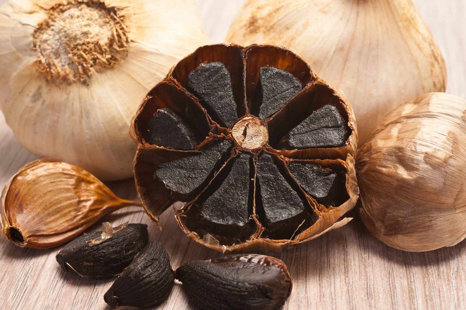 Iranian black garlic
