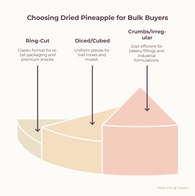 Dried pineapple