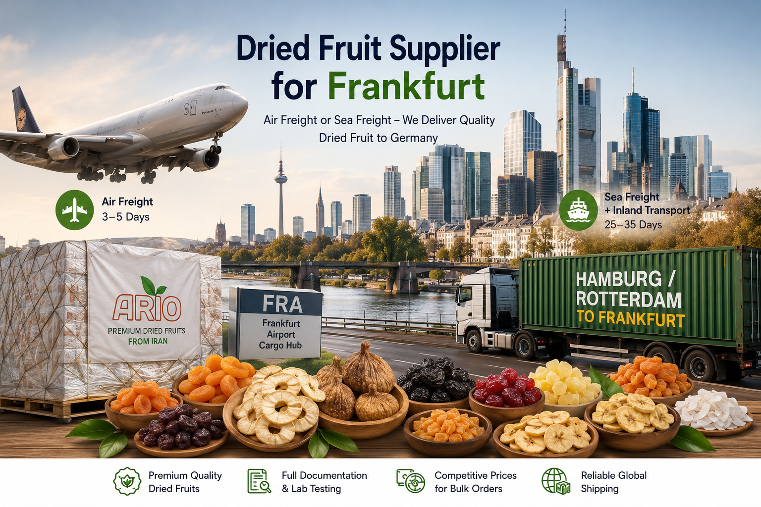 dried fruit supplier frankfurt