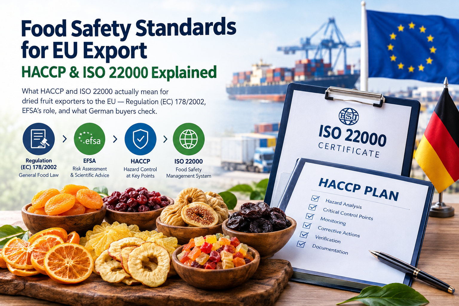 Food Safety Standards for EU Export HACCP & ISO 22000